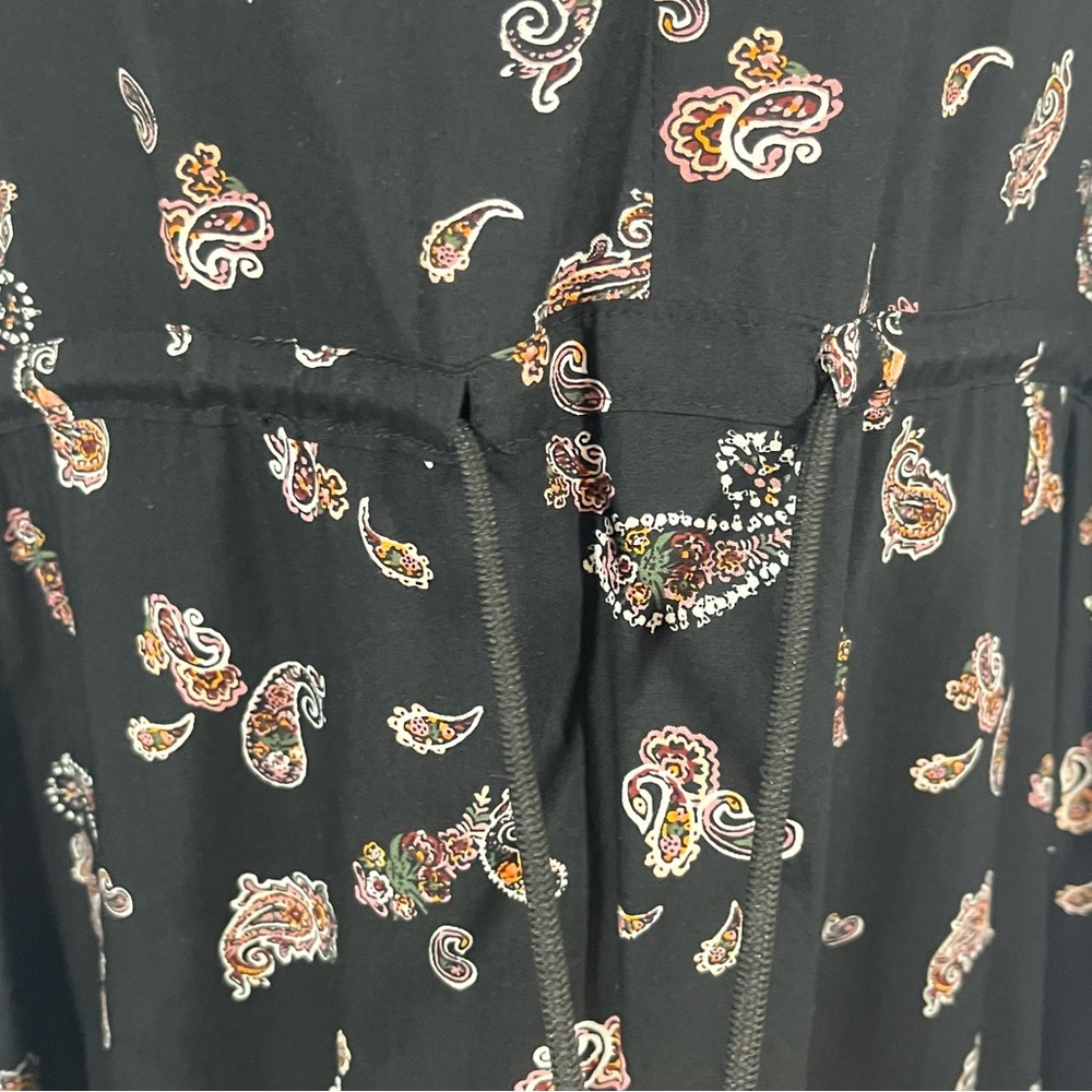 NWT Saint and Sofia Olivia Paisley Long Sleeve Dress - Picture 11 of 16
